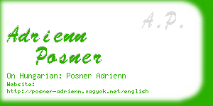 adrienn posner business card